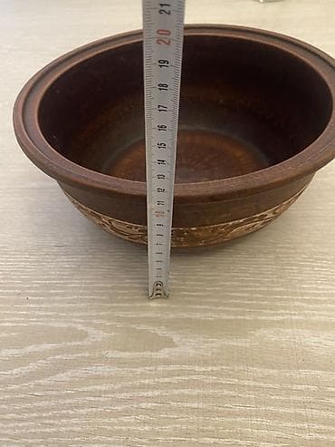 samavar qedimi: Qazan, rəng - Qəhvəyi, 28 sm — 3