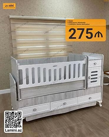 mini pec: Məhsul: Uşaq beşiyi – çoxfunksiyalı model Xüsusiyyətlər: - Təhlükəsiz — 1
