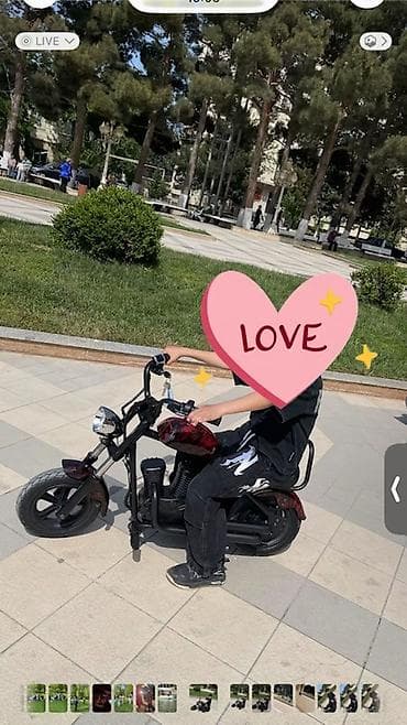 Uşaq elektrik motosikleti. Cox az iştanlib ıdeal vaziyetadi. 550