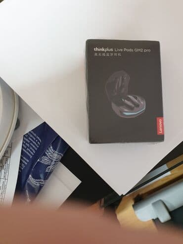 qulaqciq blutuz: Yeni Simsiz (Bluetooth) Qulaqcıqlar, Lenovo, rəng - Qara — 5