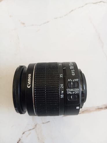 note 14: Canon EOS DSLR fotoaparat + Canon EF‑S 18‑55mm f/3.5‑5.6 IS II — 5