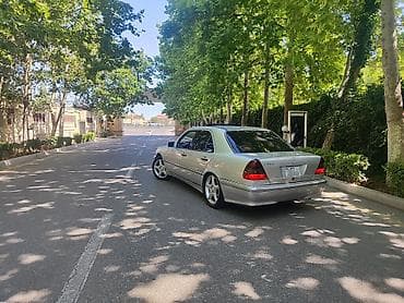 bbs diskler: Mercedes-Benz C-Class (W202) sedan, gümüşü rəng. - Kuzov: sedan — 10