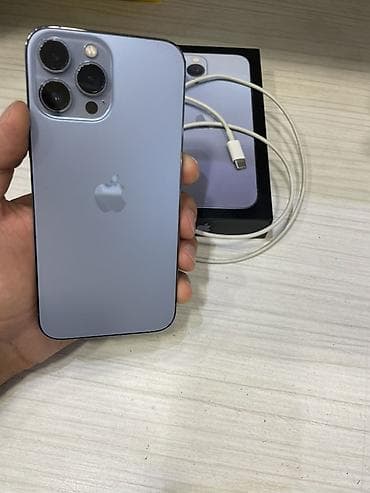 iphone 11 pro adapter: IPhone 13 Pro Max, 256 GB, Sierra Blue, Simsiz şarj, Face ID — 1