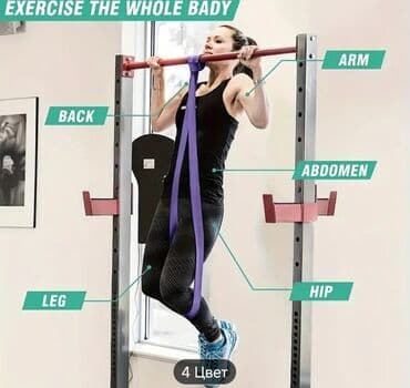 турники для дома купить: Bənövşəyi rəngdə olan bu elastik fitnes lenti müxtəlif məşqlər üçün — 4