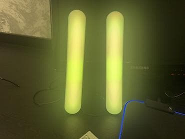 RGB LED işıq zolaqları (2 ədəd) – masaüstü/TV arxası ambiyans