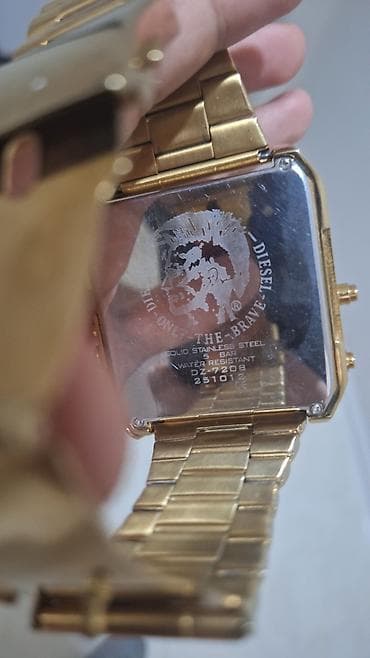 sensorlu saat: Qol saatı, Diesel, rəng - Qızılı — 1