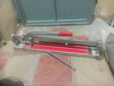 Quru inşaat materialları: Əl ilə çalışan Kafel kəsən stanok — 1