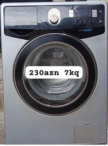 Samsung paltaryuyan maşın – EcoBubble texnologiyası - Yükləmə tutumu lalafo.az -da Samsung paltaryuyan maşın – EcoBubble texnologiyası - Yükləmə tutumu