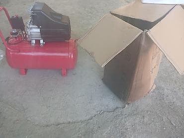 kompressor balonu: Kompressor 50 litr mis sargi - Güc bloklu, tək silindrli elektrik — 3