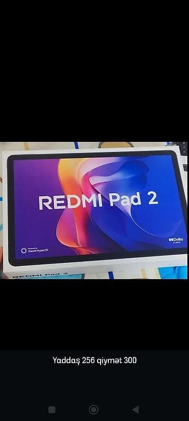 infinix zero ultra qiymeti: Redmi Pad 2 planşet - Yaddaş: 256 GB - Ekran: geniş çərçivəsiz — 1