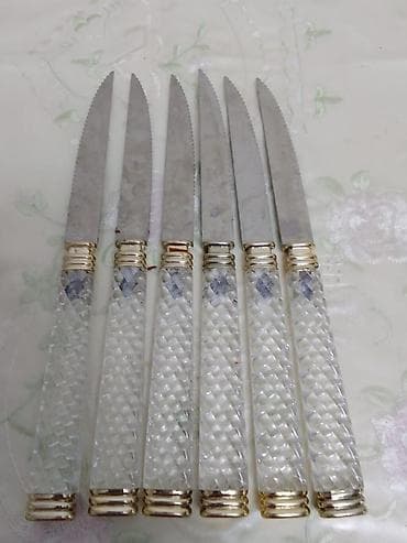 Qab-qacaq və mətbəx ləvazimatları: Mətbəx bıçaqları dəsti - 1-ci dəst: 5 ədəd müxtəlif təyinatlı bıçaq — 2