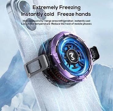dinami: MEmo Magnetic Cooler Fan – telefon üçün maqnitli soyuducu - Güclü — 1
