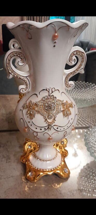 vaza qab: Vaza dəsti, Farfor — 2