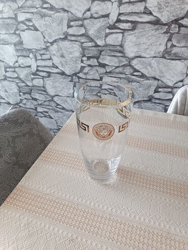 gül qutusu: > Versace Rosenthal Medusa Gold Vaza – 30 sm (Yeni) Əfsanəvi — 1