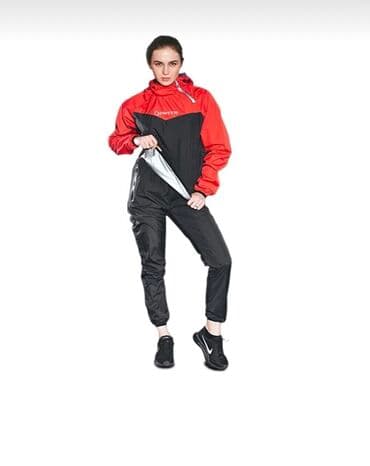 Baş geyimləri: Sauna esofman terlederek kilo vermeye komek edir! Tam polisterindi — 2