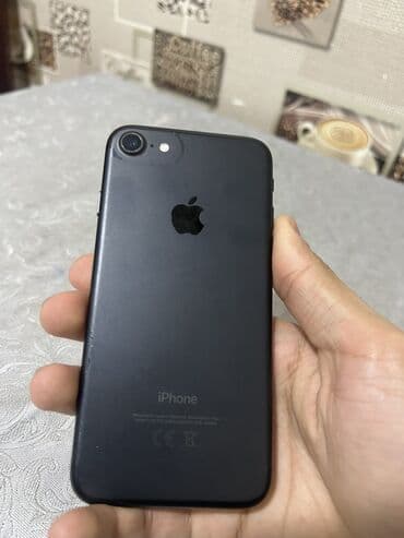 iphone se 2022 ikinci el: IPhone 7, 32 GB, Qara, Barmaq izi — 6