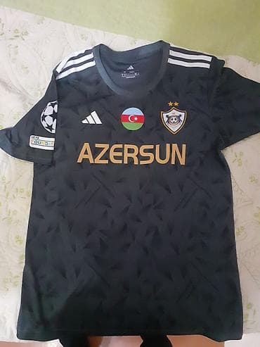 Futbolka, Adidas, M, rəng - Boz