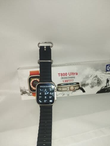 noutbuk ekranı: Yeni, Smart saat, Sensor ekran, rəng - Qara — 5