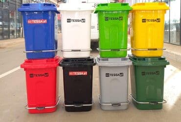 TESSA markalı yaşıl rəngli tullantı qabları – müxtəlif həcm və — 7