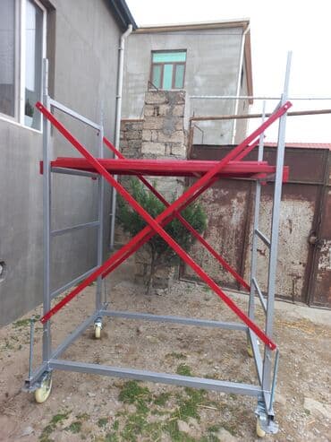 Avadanlığın icarəsi: Lesa, Scaffold, Ayaqaltı, İskələ arendaya verilir💡 Hündürlük