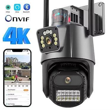 4K ağıllı PTZ təhlükəsizlik kamerası - Ultra HD 4K görüntü at lalafo.az 4K ağıllı PTZ təhlükəsizlik kamerası - Ultra HD 4K görüntü