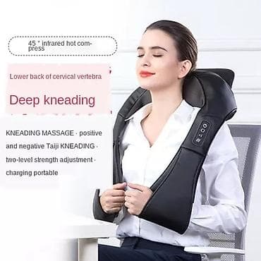 Boyun masaj aparatı Originaldır 8 diyircəkli boyun, kürək, çiyin, ayaq