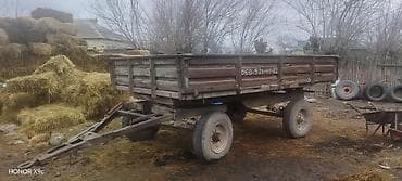 Su nəqliyyatı: Kənd təsərrüfatı üçün qoşqu (traktor üçün) - 2 oxlu, 4 təkərli — 1