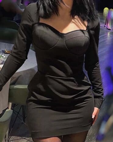 deri parcadan donlar: Qara rəngli qadın mini don Səhifəmə daxil olun. Bütün paltarları bu — 1