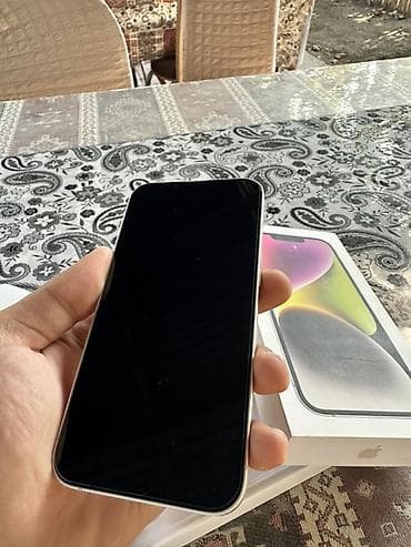 apple qulaqcıq: IPhone 14, 128 GB, Ağ, Face ID — 2