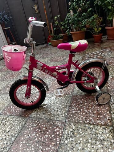 yığılan velosipedlər: İki təkərli Uşaq velosipedi Vista, 12", sürətlərin sayı: 1 — 1