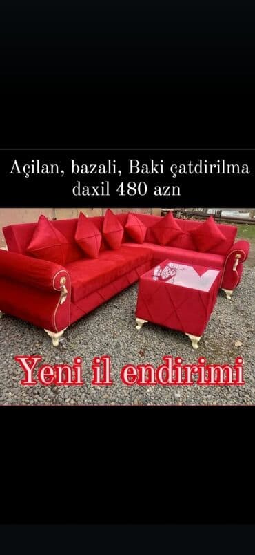 divan saloglu: Künc divan, Yeni, Açılan, Bazalı, Parça, Şəhərdaxili pulsuz çatdırılma — 1