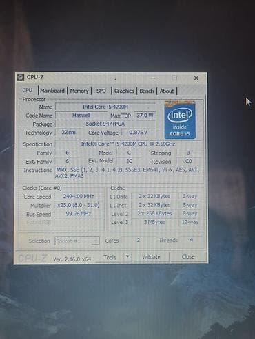 acer intel core i7: Casper noutbuk (+adapter) Satılır: Casper Nirvana 15.6" Qiymət: 289 — 4