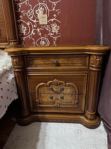 matras işlənmiş: İkinəfərlik çarpayı, Dolab — 2