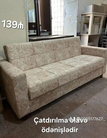 Divan, Yeni, Açılan, Bazalı, Vеlur parça, Ödənişli çatdırılma — 3