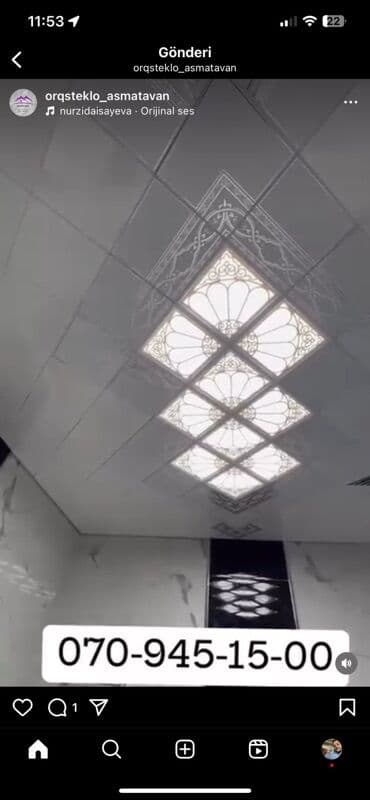 asma tavanlar hamam: Подвесной потолок, Влагостойкие, Самовывоз, Бесплатная доставка, Платная доставка, Бесплатная установка, C гарантией — 3