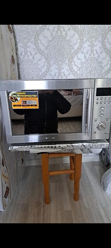 Mikrodalğalı soba Quraşdırılan, Qril ilə, rəng - Gümüşü, Yeni lalafo.az -da Mikrodalğalı soba Quraşdırılan, Qril ilə, rəng - Gümüşü, Yeni
