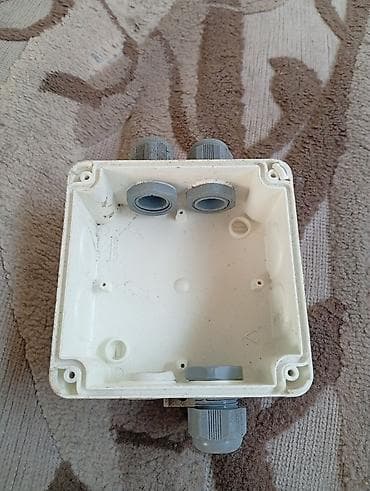 Elektrik birləşdirici qutu - Material: möhkəm plastik korpus - Ölçü — 1