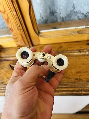 спорт товары: Vintage teatr durbını + futlyar - Model: 2.5x24-65 (üzərində qeyd — 4