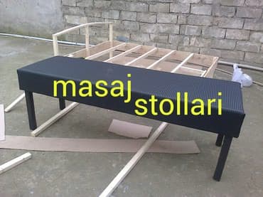 Salon, tibbi mebel: Masaj stoluTEZEE MOHKEM YUMSAQ 5LIK MACALKAYNAN HER RENGDE KOJALARDAN — 1