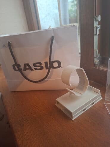 xarı bülbül boyunbağı: Qol saatı, Casio, rəng - Qara — 5