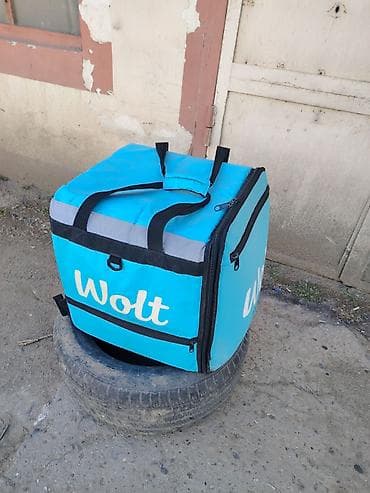 Ticarət printerləri və skanerləri: Wolt çatdırılma çantası – böyük ölçülü, izotermal, kürək çantası tipli — 2