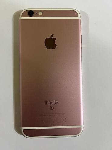 alfa awus036nha: IPhone 6s, 64 GB, Rose Gold, Barmaq izi — 2