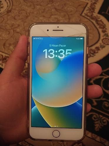 alfon 8 plus: IPhone 8 Plus, 64 GB, Qızılı, Barmaq izi — 2