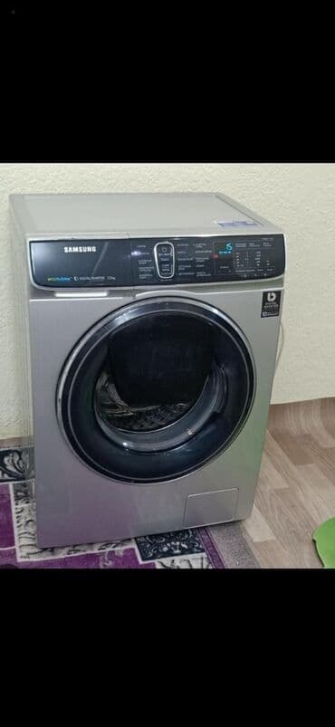 Paltaryuyan maşınlar: Paltaryuyan maşın Samsung, 7 kq, İşlənmiş, Avtomat, Qurutma var, Kredit yoxdur, Ünvandan götürmə — 1