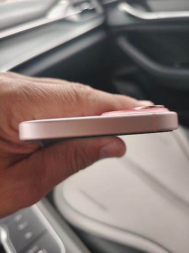 iphone 15 adapter: IPhone 15, 128 GB, Çəhrayı, Simsiz şarj — 6