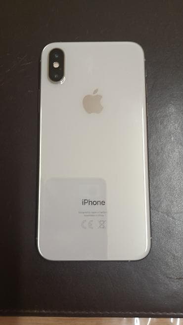 IPhone X, Gümüşü