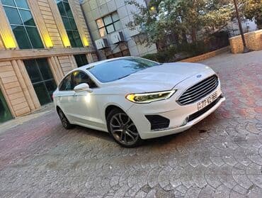 çin maşınları turbo az: Ford Fusion sedan – ağ rəng, zərif və dinamik dizayn. Xüsusiyyətlər — 1