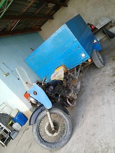 ev alətləri: Yükdaşıma üçün üçtəkərli moto-araba - Güclü moto baza üzərində — 3