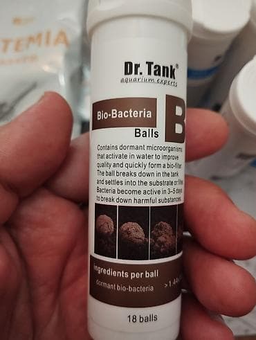 akvarium bitkileri: Akvaryum üçün aksesuar və məhsullar paketi 1) Artemia – quru yumurta — 6