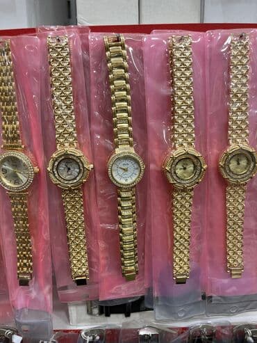 puma cell qadın krossovkaları: Qol saatı, Quartz, rəng - Qızılı — 2